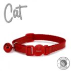 Ancol Gloss Reflective Cat Collar Red