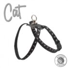 Ancol Moon & Stars Cat Harness Black