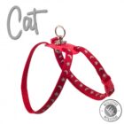 Ancol Moon & Stars Cat Harness Red