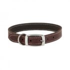 Ancol Heritage Leather Dog Collar Oxblood