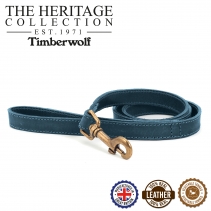 Ancol Timberwolf Leather Collar Blue - Image 2