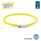 Ancol USB Flashing Collar Yellow