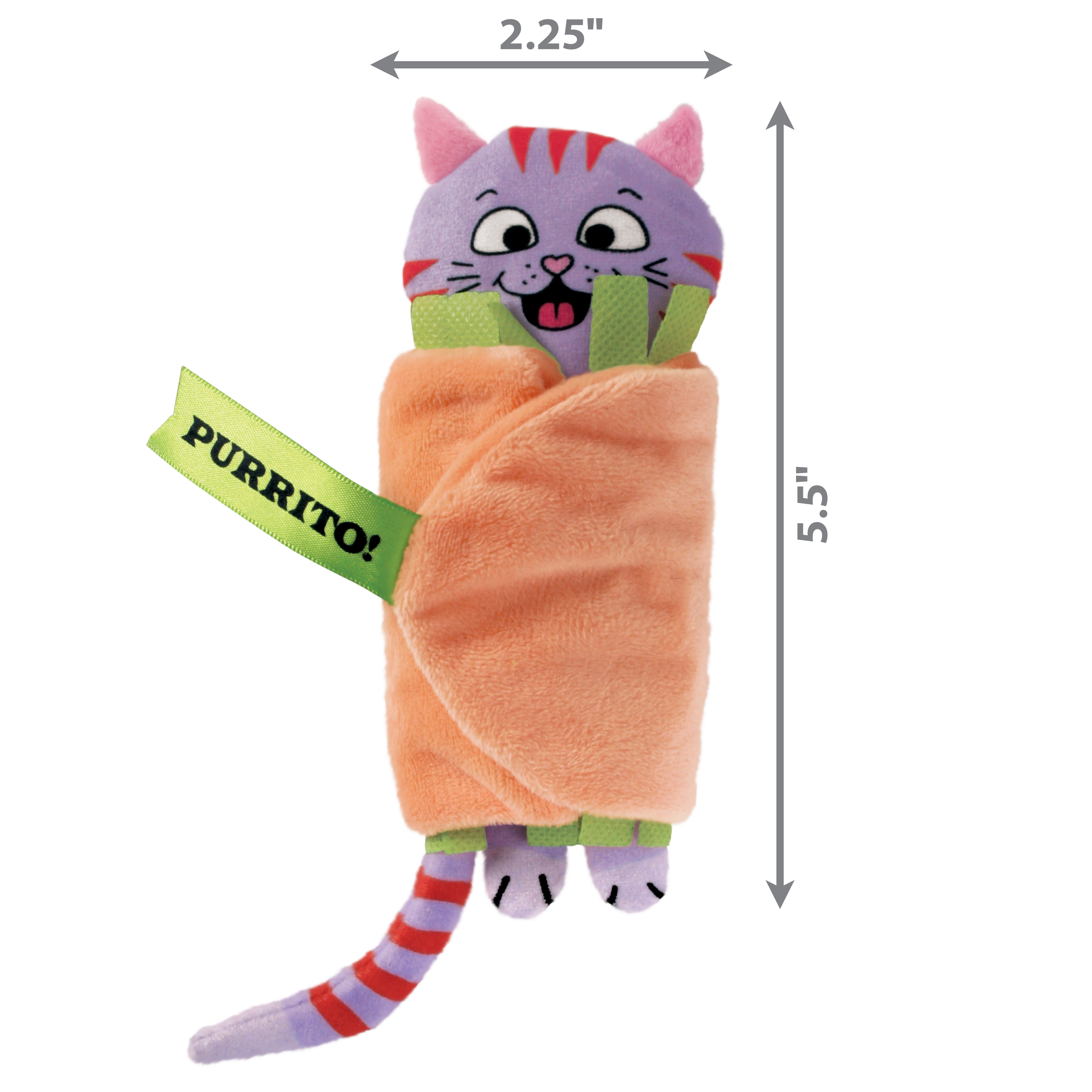 KONG Pull-A-Partz Purrito - Image 2