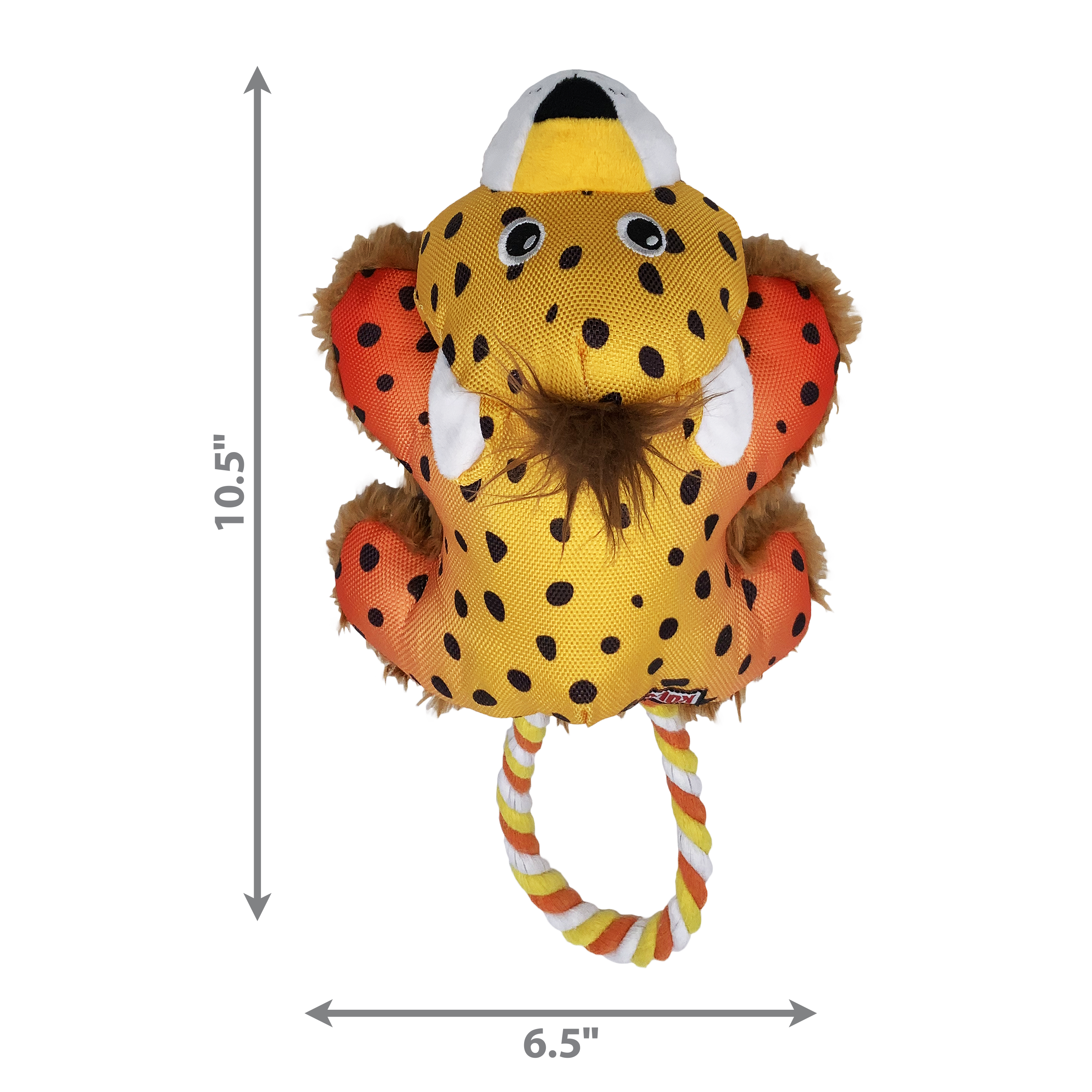 KONG Cozie Tuggz Cheetah - Image 2