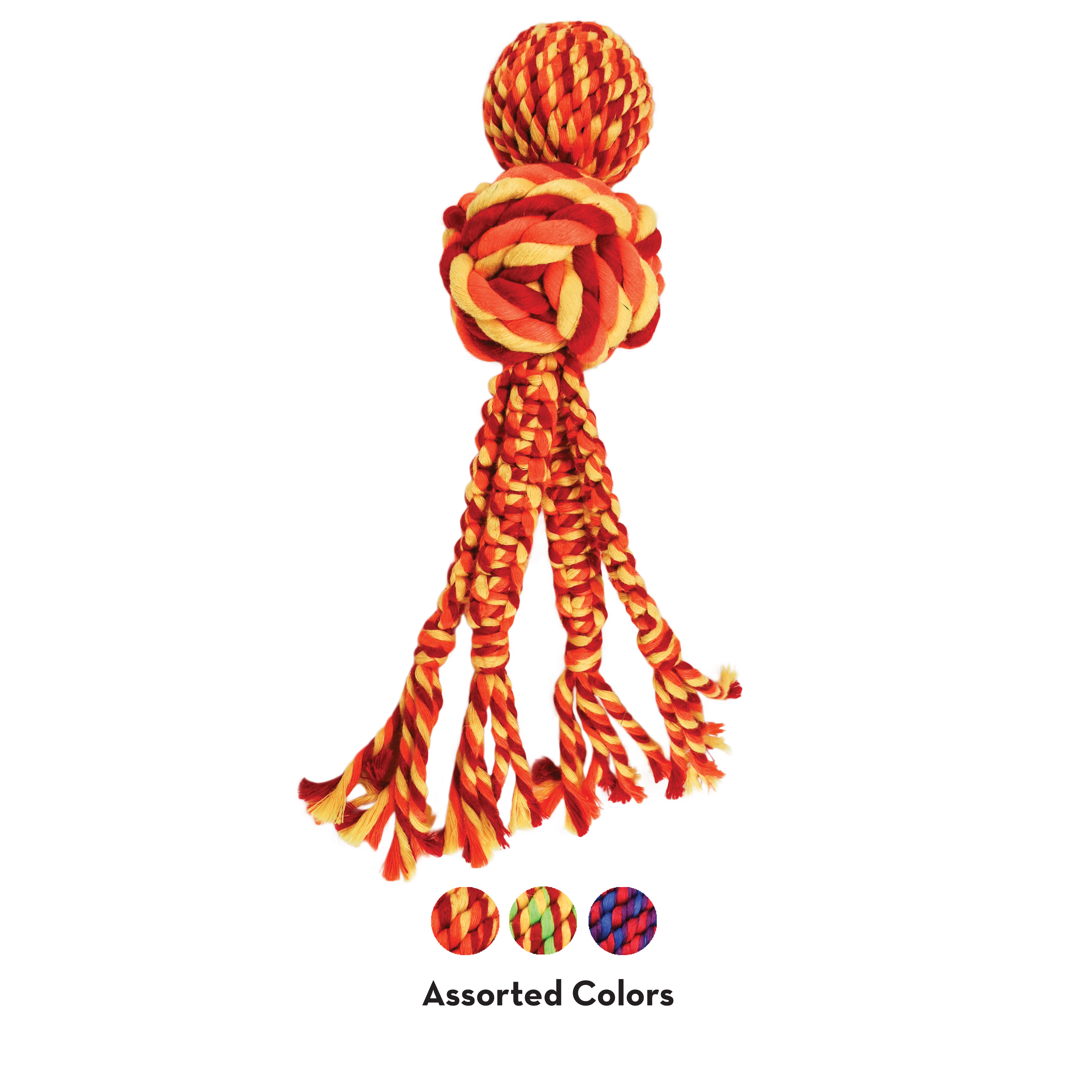 KONG Wubba Weaves With Rope - Image 2