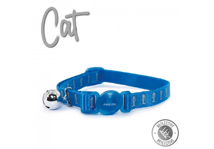 Ancol Safety Buckle Cat Collar Reflective - Image 2