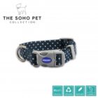 Ancol Soho Polka Dot Adjustable Dog Collar