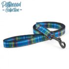 Ancol Blue Tartan Dog Lead