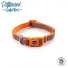 Ancol Reflective Bone Collar Orange Adjustable Dog Collar