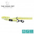 Ancol Soho Yellow Check Patterned Lead