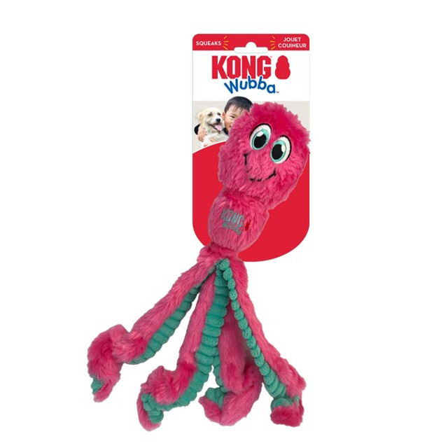 KONG Wubba Octopus Assorted - Image 3