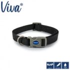 Ancol Viva Adjustable Collar Black