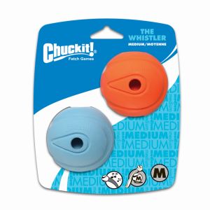 Chuckit Whistler Balls 2 Pack Medium