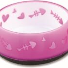 All For Paws Anti Slip Cat Bowl Pink