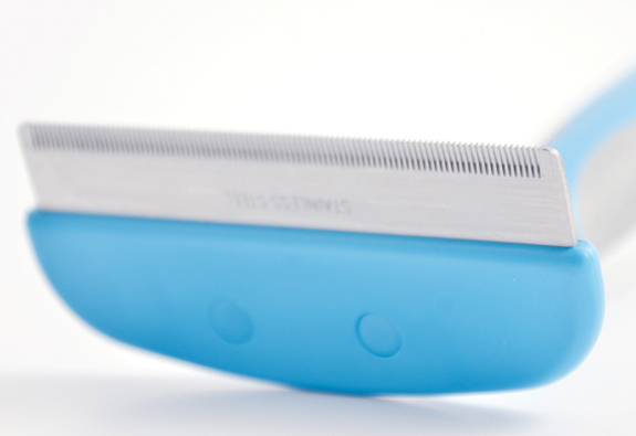 Ancol Ergo Shedmaster Petit Modèle - Brosse De Toilettage Révolutionnaire Anti-Mue Pour Chien