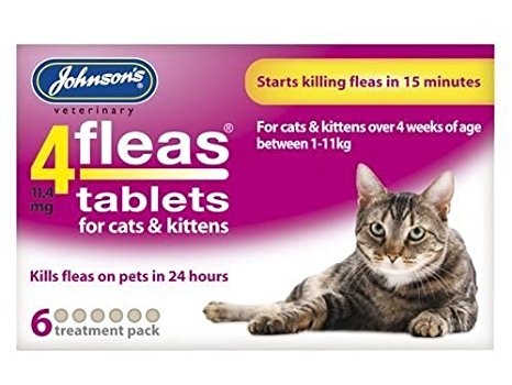 Johnsons 4Flea Tablets for Cats & Kittens - Image 2